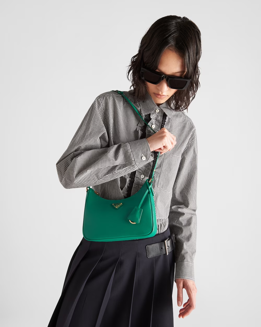 Prada Re-Edition Saffiano leather mini-bag